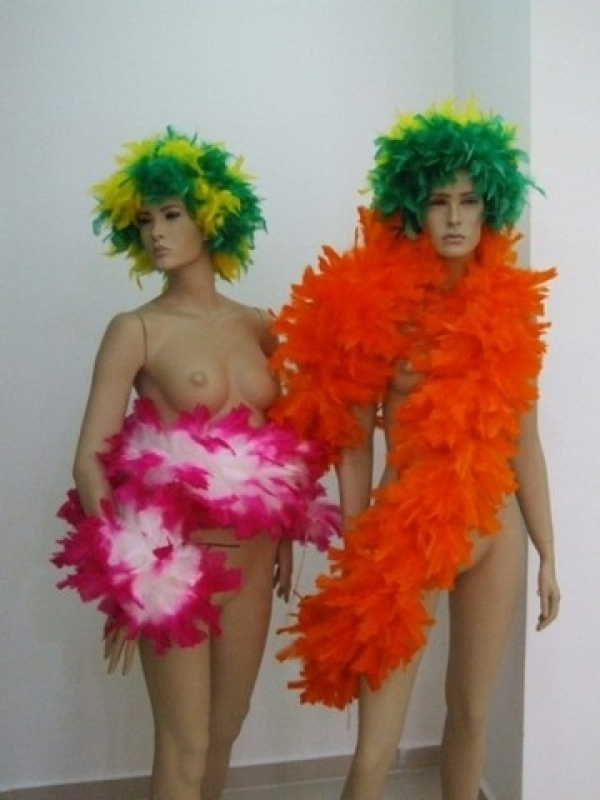 Comprar Boá de Plumas Carnaval Pinheiros - Comprar Boá de Plumas Preto