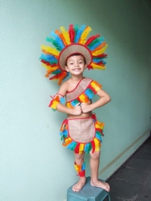 Comprar Fantasia de índio Carnaval Valor Penha - Comprar Fantasia de índio Infantil