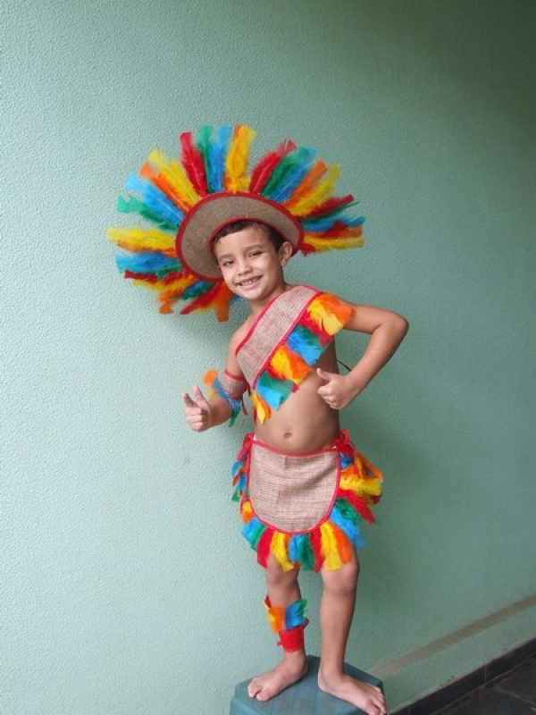 Comprar Fantasia de índio Infantil Manaus - Comprar Fantasia de índio Infantil Feminina