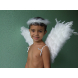 asa de anjo branca fantasia preço Belo Horizonte