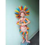 fantasia de índio carnaval Nova Piraju